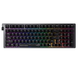 Slika izdelka: Tipkovnica ASUS ROG Strix Morph 96 Wireless, ROG NX Snow V2, PBT, RGB, USB, US