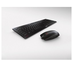 Slika izdelka: Tipkovnica in miška Cherry STREAM Desktop Wireless Recharge, črna, SLO