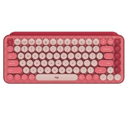 Slika izdelka: Tipkovnica Logitech POP Keys z EMOJI, mehanska, roza, SLO g.