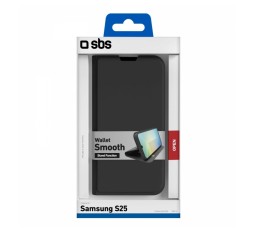 Slika izdelka: TORBICA WALLET SMOOTH SAMSUNG GALAXY S25 ČRNA
