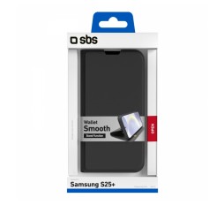 Slika izdelka: TORBICA WALLET SMOOTH SAMSUNG GALAXY S25+ ČRNA