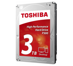Slika izdelka: TOSHIBA P300 3TB 3,5" SATA3 64MB 7200rpm (HDWD130UZSVA) trdi disk