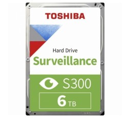 Slika izdelka: TOSHIBA S300 Surveillance 6TB trdi disk 9cm 5400 128MB SATA HDWT860UZSVA