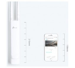 Slika izdelka: TP-LINK 300Mbps Wireless N zunanja dostopna točka (IP65)
