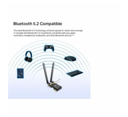 Slika izdelka: TP-LINK AX3000 Wi-Fi 6 Bluetooth 5.2 PCIe Adapter