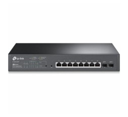 Slika izdelka: TP-LINK JetStream 8-Port Gigabit Smart PoE+ & 2-Port Gigabit SFP switch/stikalo