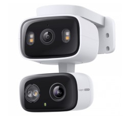 Slika izdelka: TP-LINK Tapo C246D Dual Lens 2K 3MP WiFi bela pan/tilt notranja/zunanja nadzorna kamera