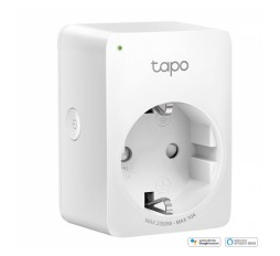 Slika izdelka: TP-LINK Tapo P100 Mini Smart Wi-Fi bela vtičnica