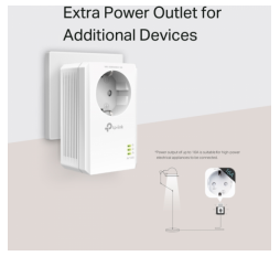 Slika izdelka: TP-link TL-PA7017P Kit AV1000 Gigabit powerline adapter 