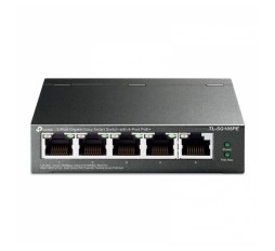 Slika izdelka: TP-LINK TL-SG105PE Easy Smart 5-port PoE+ gigabit mrežno stikalo-switch