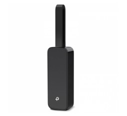 Slika izdelka: TP-LINK UE306 SuperSpeed Gaming USB3.0 (tip-A) RJ45 Gigabit Ethernet črn adapter