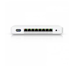 Slika izdelka: UBIQUITI Device Bridge Switch 8-Port 2.5G (1x 10GbE) (8x PoE+) RJ45 WiFi 7 managed mrežno stikalo switch UDB-Switch