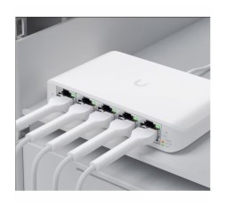 Slika izdelka: UBIQUITI Flex Mini 5-port Gigabit PoE+/USB-C mrežno stikalo-switch