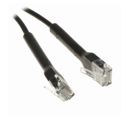 Slika izdelka: Ubiquiti patch UTP CAT.6 0,30m črn upogljiv