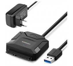 Slika izdelka: Ugreen 20611 USB 3.0 v SATA adapter za 2,5"/3,5" SATA HDD/SSD