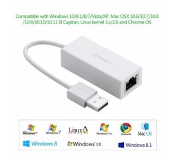 Slika izdelka: Ugreen USB 3.0 10/100/1000 mrežna kartica - box