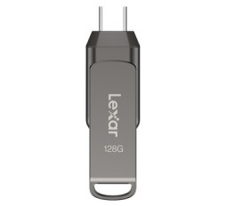 Slika izdelka: USB ključek Lexar JumpDrive Dual Drive D400, 128GB, USB 3.1 Type-C, 130 MB/s