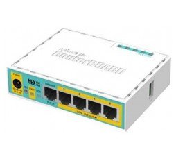 Slika izdelka: Mikrotik RB750UPr2 hEX PoE lite – 5-portni Ethernet usmerjevalnik s PoE izhodom in USB 2.0 priključkom