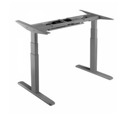 Slika izdelka: UVI Desk dvižno električno podnožje za mizo, siva