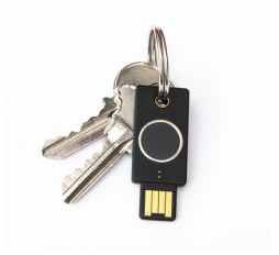 Slika izdelka: Varnostni ključ Yubico YubiKey Bio, FIDO Edition, USB-A