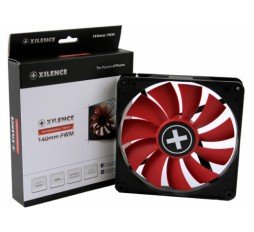 Slika izdelka: Xilence ventilator 14x14x2,5cm 12v 3/4p RedWing PWM XF051