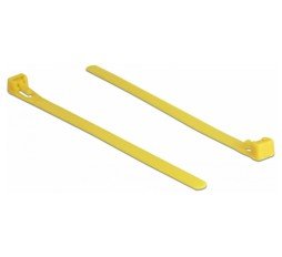 Slika izdelka: Delock vezice 150x7,5mm za večkratno uporabo rumene pak/100 18760