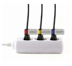 Slika izdelka: LTC vezice ježek MINI bele pak/10 samolepljive LTC2520