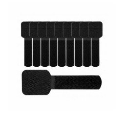 Slika izdelka: LTC vezice ježek WALL črne pak/10 samolepljive LTC3110