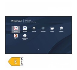 Slika izdelka: VIEWSONIC CDE5014-2C 50" (127cm) 4K TFT HDMI/WiFi ProAV 24/7 AND14 zvočniki brezžični informacijski monitor