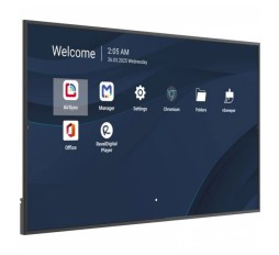 Slika izdelka: VIEWSONIC CDE7514-2C 75" (190,5cm) 4K TFT HDMI/WiFi ProAV 24/7 AND14 zvočniki brezžični informacijski monitor