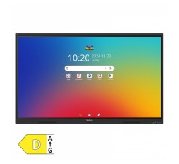 Slika izdelka: VIEWSONIC ViewBoard IFP7541-1-1C 190,5cm (75") UHD TFT Android EDLA 8xMIC zvočniki na dotik interaktivni monitor + WiFi + nosilec + montaža