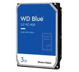 Slika izdelka: WD Blue 3TB 3,5" SATA3 256MB 5400rpm (WD30EZAZ) trdi disk