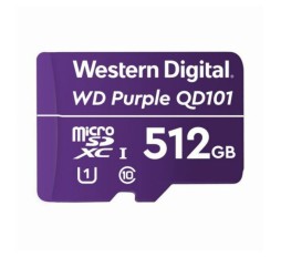 Slika izdelka: WD PURPLE microSD XC 512GB spominska kartica QD101