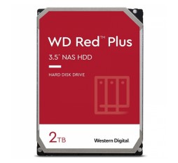 Slika izdelka: WD Red Plus 2TB SATA3 3,5" 64MB (WD20EFPX) NAS trdi disk