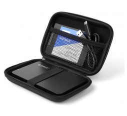 Slika izdelka: Zaščitna torbica za 2,5'' HDD/SSD, črna, ORICO PH-HD1