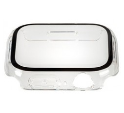 Slika izdelka: Zaščitno steklo in ovitek Gecko za Apple Watch 7/8 45 mm, transparenten, V10A11C0