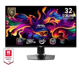 Slika izdelka: Zaslon MSI MAG 321UP QD-OLED 31.5" / UHD / 165Hz / 0,03ms (GTG) / črn - nastavljiv po višini